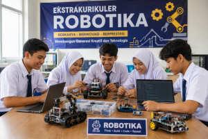 ekstrakurikuler robotika di sekolah
