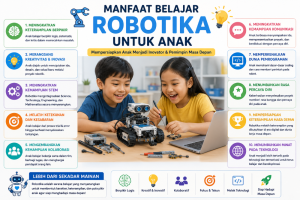 robotika anak, manfaat robotika, STEM anak, ekskul robotik